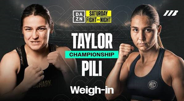 KATIE TAYLOR VS. FLORA PILI WEIGH-IN VIDEO
