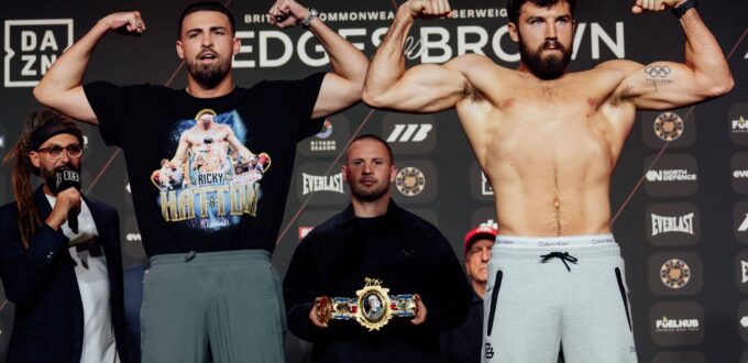 MANCHESTER FIGHT NIGHT: OFFICIAL WEIGH-IN RESULTS
