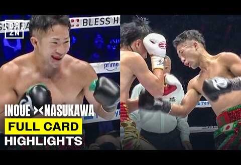 Takuma Inoue vs Tenshin Nasukawa full card video highlights
