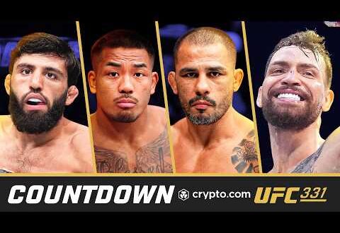 Joshua Van and Alexandre Pantoja face off ahead of their UFC 331 flyweight title rematch