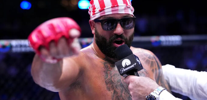 Josh Hokit is announced to challenge Ciryl Gane for the UFC heavyweight title at UFC 334