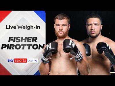 Johnny Fisher vs Michael Pirotton weigh-in ahead of Zuffa Boxing 11
