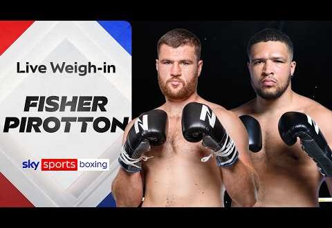 Johnny Fisher vs Michael Pirotton weigh-in ahead of Zuffa Boxing 11