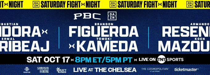 JERMALL CHARLO OUT OF THE PBC EVENT WITH AN INJURY