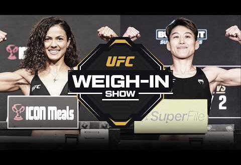 ufc 332 silva vs wang weigh in