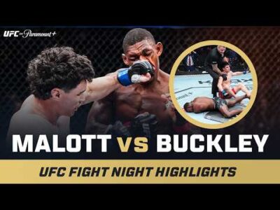 ufc edmonton malott buckley video highlights