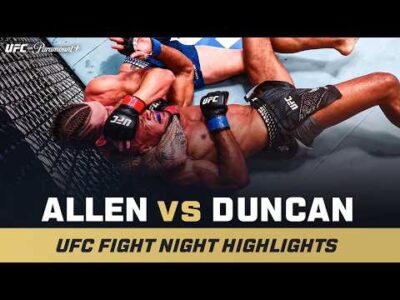ufc vegas 122 allen vs duncan video highlights